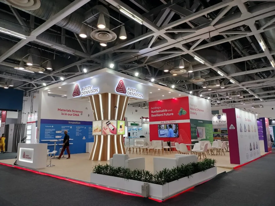 Avery Dennison exhibition stall