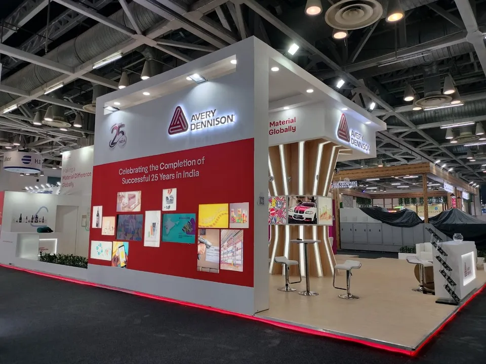 Avery Dennison exhibition stall — view 4