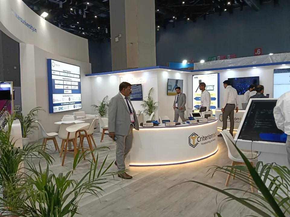 Criterion Tech exhibition stall — view 2