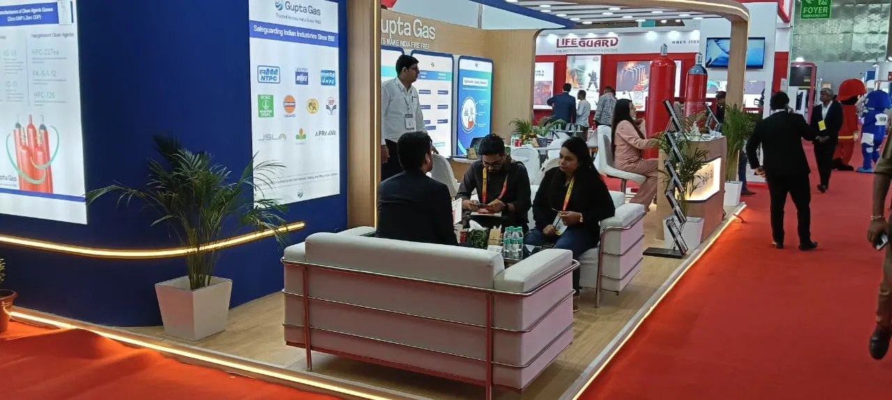 Gupta Gas exhibition stall — view 3