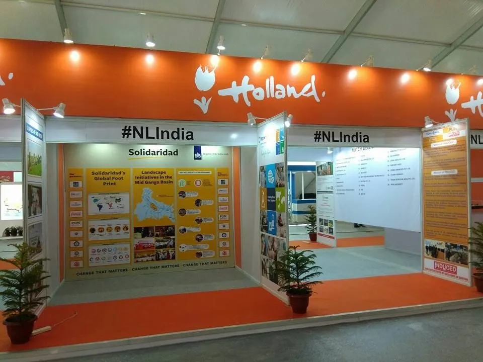 Holland exhibition stall — view 2