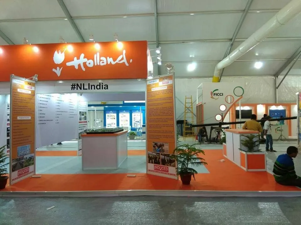 Holland exhibition stall — view 3