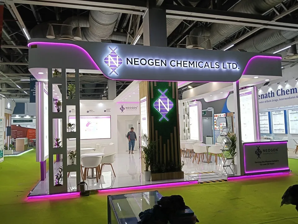 Neogen Chemicals exhibition stall