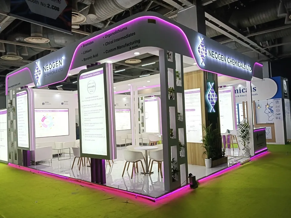 Neogen Chemicals exhibition stall — view 3