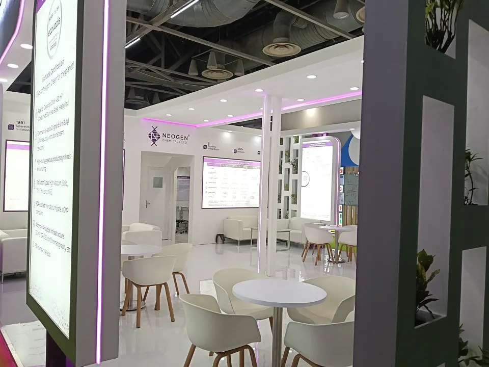 Neogen Chemicals exhibition stall — view 4