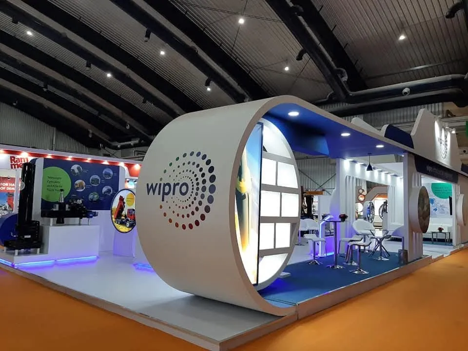 Wipro Limited exhibition stall