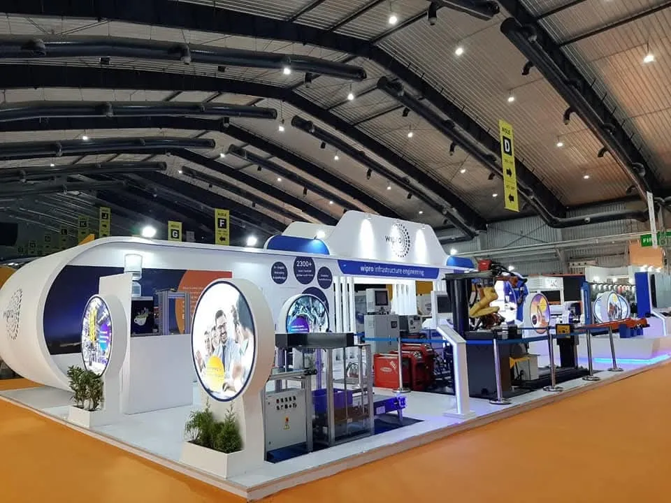 Wipro Limited exhibition stall — view 3