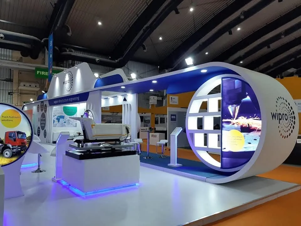 Wipro Limited exhibition stall — view 4