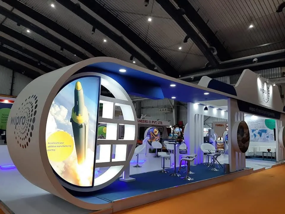 Wipro Limited exhibition stall — view 5